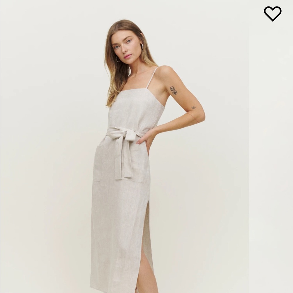 Reformation Daphne Linen Dress (Size S) (NWOT)